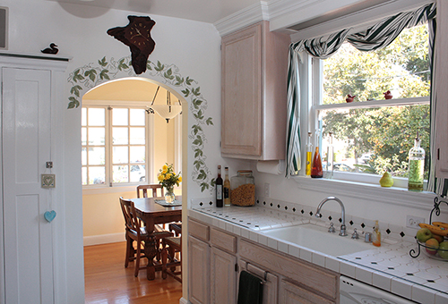 click to view larger image Kitchen and nook. 1928 Modified English Cottage style home. Martinez, CA.